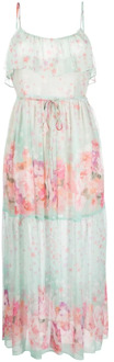 Maxi Dresses Twinset , Multicolor , Dames - M,S,Xs,2Xs