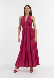 Maxi jurk Dames roze - maat