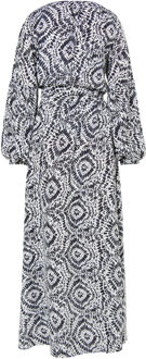 Maxi-jurk met print Dames zwart