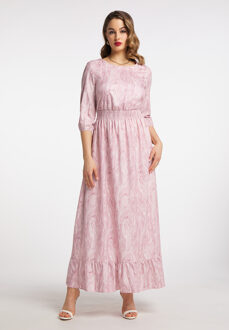 maxi jurk tylin Roze - S
