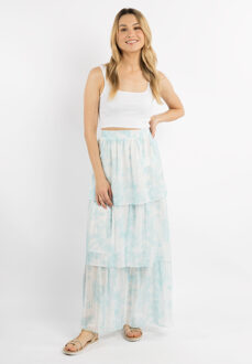 maxi rok gaya - maat Blauw