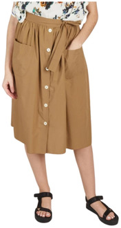 Maxi Skirts A.p.c. , Brown , Dames - M,S