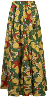 Maxi Skirts Alessandro Enriquez , Multicolor , Dames - M,S,Xs,2Xs