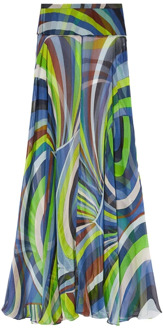 Maxi Skirts Emilio Pucci , Multicolor , Dames