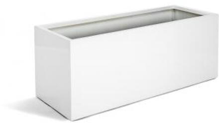 Maxifleur - Argento Box M Shiny White 80x40x40