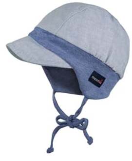 MAXIMO S child cap bluemeliert Blauw - 45 cm
