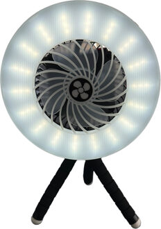 Maximus LED Solar campinglamp USB 200lm zwart