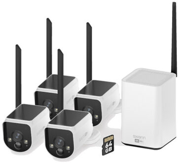 MaxRanger4K Solar 4x Camera Security System Beveiligingscamera