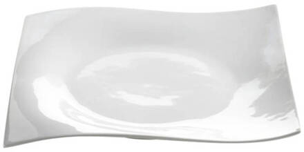 Maxwell & Williams Maxwell And Williams Motion Dinerbord - 27 X 27 Cm - Wit