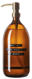 May All Your Troubles Be Bubbles - Bamboe handzeep Camel - 1000 ml
