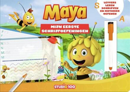 Maya de Bij Kartonboek - Schrijf en Wis