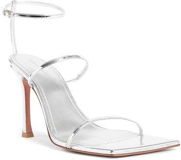 Maya lederen sandalen Zilver