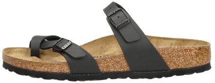 Mayari black narrow teenslipper dames