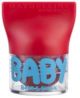 Maybelline Babylips Balm & Blush - 05 Booming Ruby - Roze - lipbalm & Blush in één