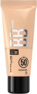 Maybelline BB Crème Maybelline Fit Me Nude BB Cream SPF50 20 30 ml