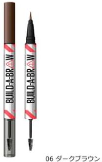 Maybelline Build A Brow 2 In 1 Brow Pen 06 Dark Brown