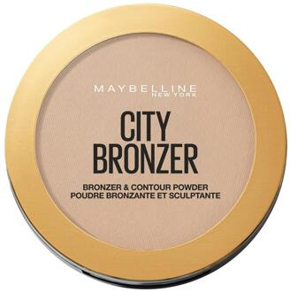 Maybelline City Bronzer Bronzer & Countour Powder - 250 Medium Warm - Bronzing en Contouring Poeder - 51,4 gr.