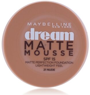Maybelline Dream Matte Mousse Foundation - 21 Nude