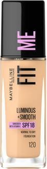 Maybelline Fit Me Luminous & Smooth Foundation - Classic Ivory 120 #120