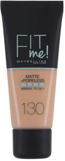 Maybelline Fit Me Matte + Poreless Foundation - 130 Buff Beige #130