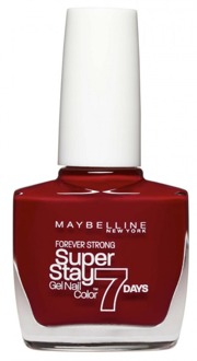Maybelline Forever Strong Nail Polish - Deep Red 06 Deep Red