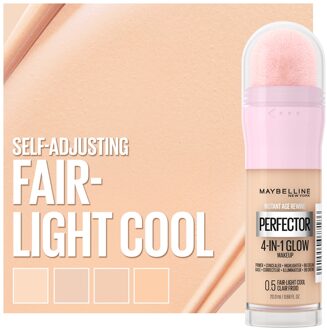 Maybelline Instant Anti Age Perfector 4-in-1 Glow Primer, Concealer, Highlighter, BB Cream 20 ml (Verschillende Tinten) - Fair Light Cool