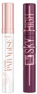 Maybelline Mascara Maybelline Lash Sensational Sky High Mascara Burgundy Haze & Primer Set 7,2 ml + 7,2 ml