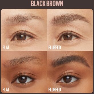 Maybelline New York Superfluff Brow Mousse Soft Full Brows All Day Wear Airy Volumizing Mousse 5g (Various Shades) - Black Brown