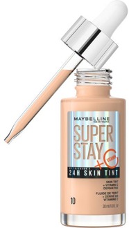Maybelline Super Stay up to 24H Skin Tint Foundation + Vitamin C 30ml (Various Shades) - 10