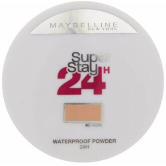 Maybelline SuperStay Full Coverage Powder Foundation 40 Fawn- Super Dekkende, Langhoudende Foundation Poeder met Matte Finish - Poeder voor Egaal Uitziende Huid - 9 gr.