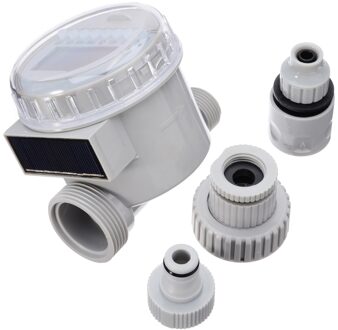 Mayitr Tuin Watering Timer Solar Digitale Lcd Auto Watering Timer Waterbesparende Irrigatie Controller Bevloeiing