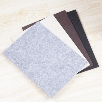 Mayitr Zelfklevende Vierkante Voelde Pads Meubels Floor Scratch Protector DIY Meubels Accessoires Chocolade