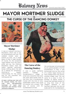 Mayor Mortimer Sludge And The Curse Of The Dancing Donkey - Y.H.S. Boon