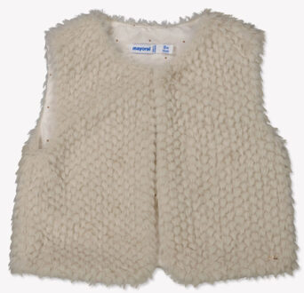 Mayoral Baby meisjes bodywarmer in Beige - 86