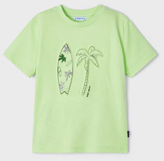 Mayoral Jongens t-shirt - Celery - Maat 98