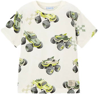 Mayoral jongens t-shirt Wit - 98