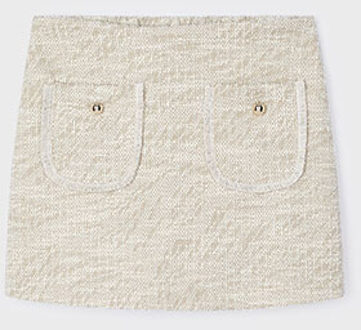 Mayoral Meisjes broek / rok - Zand - Maat 128