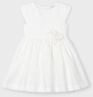 Mayoral Meisjes jurk - Natural - Maat 134