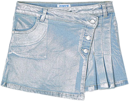 Mayoral meisjes rok Bleached denim - 140