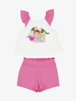 Mayoral Meisjes set short Fuchsia - 104
