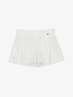 Mayoral Meisjes short broderie wit - 128