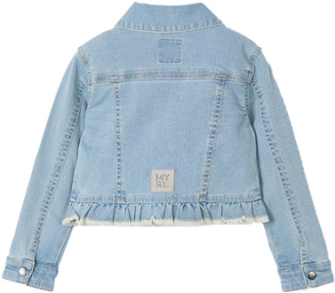 Mayoral meisjes spijkerjas Bleached denim - 116