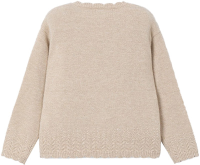 Mayoral meisjes sweater Beige - 134