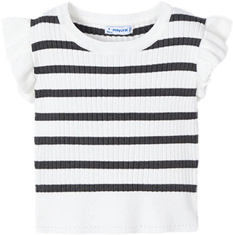 Mayoral meisjes t-shirt Wit - 98