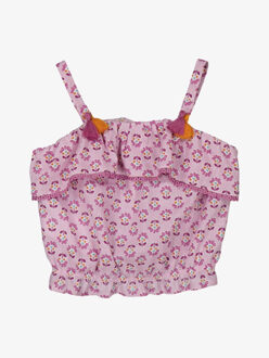 Mayoral Meisjes top cropped Paars - 140