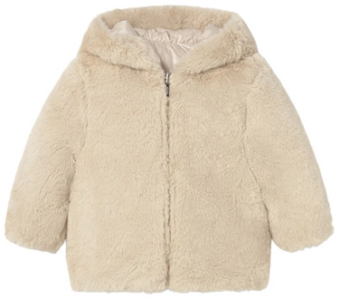 Mayoral meisjes winterjas Zand - 86