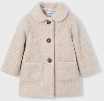 Mayoral winter winterjas meisjes - zand - Maat 134