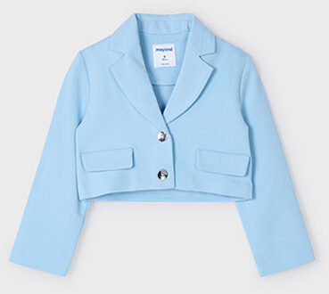 Mayoral Zomer zomerjas meisjes - blauw - Maat 98