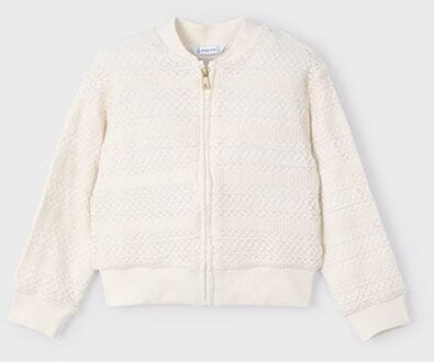 Mayoral Zomer zomerjas meisjes - bone wit - Maat 104