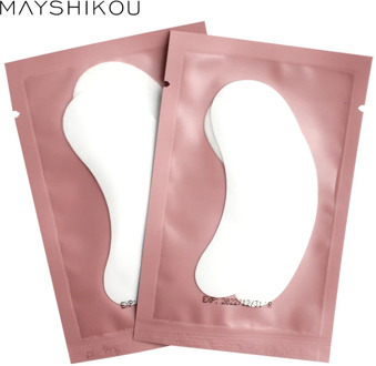 MAYSHIKOU 10/20/50 Pairs Eyelash Pads Gel Patches Grafting Eyelashes Under Eye Patches Non-Woven For Eyelashes-Extension